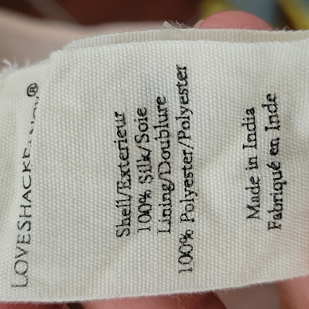 LoveShackFancy Silk Drees Size 8 - image 8